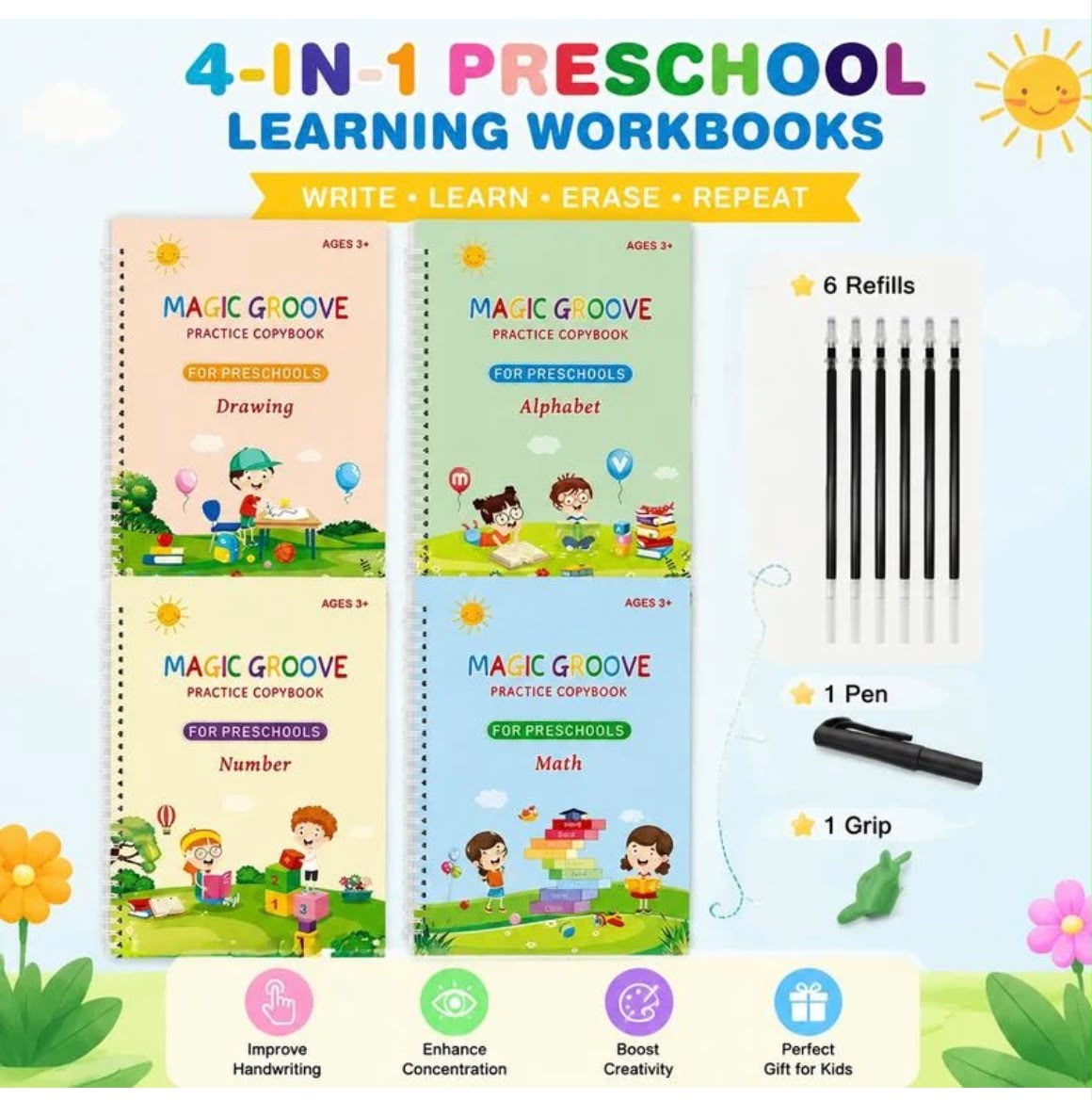 GrooveWrite™ Magic Book