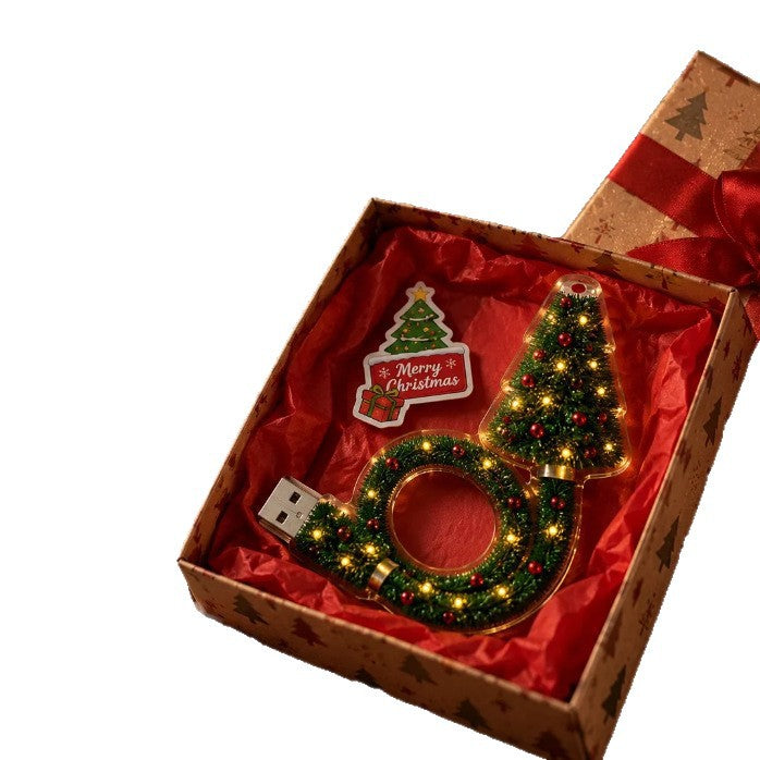 ChristmasGlow™- USB Christmas Tree Projector